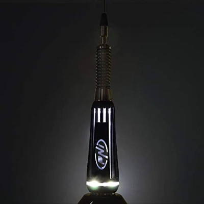 Afbeelding van CB antenne PNI led 2000 lengte 90 cm, 26 28 MHz, compatibel met PL259 stekker, licht op tijdens verzending