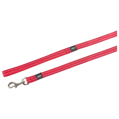 Afbeelding van Rogz Utility Lange Lijn Rood Hondenriem 180x1.6 cm
