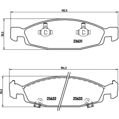Afbeelding van Brembo Remblokset P 37 005