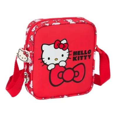 Afbeelding van Schoudertas Hello Kitty Iconic Rood 16 x 18 4 cm