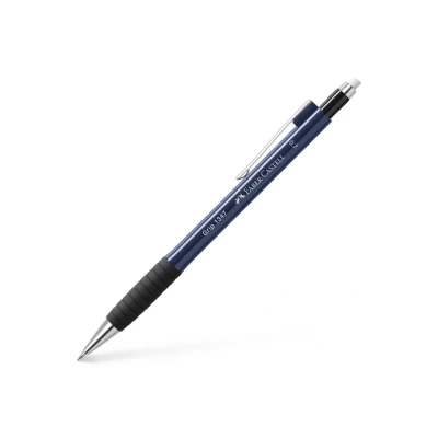 Afbeelding van 12x Vulpotlood Faber Castell GRIP 1347 0,7mm blauw