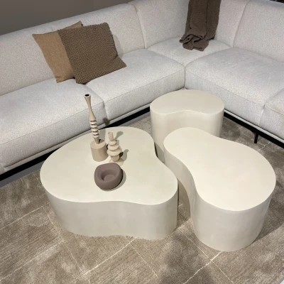 Afbeelding van Brix Salontafel Organic Sandy 70cm