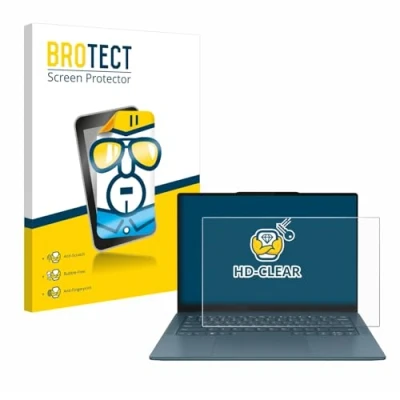 Afbeelding van BROTECT Screenprotector voor Lenovo Yoga Pro 7 Gen 9 14&quot; Folie Beschermfolie transparant