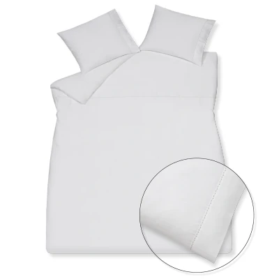 Afbeelding van Vandyck Purity Sorento Dekbedovertrekset White 2 persoons (200x200/220 + Slopen)