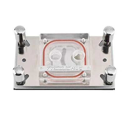 Afbeelding van Computer CPU waterkoelblok rood koper + PMMA AMD PM3D koeler met microkanaal voor AM2 / AM3 AM4 FM2