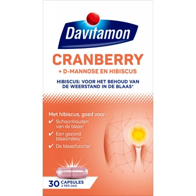 Afbeelding van 4x Davitamon Cranberry 30 capsules