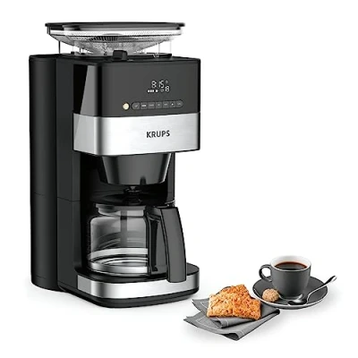 Afbeelding van Krups Grind &amp; Brew KM8328 Koffiezetapparaat met koffiemolen