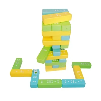 Afbeelding van Alldoro Stapeltoren &amp; Domino Set