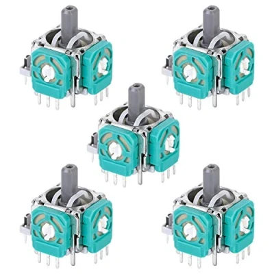 Afbeelding van 5 * 3D controller joystick as vervanging voor analoge sensormodule, draadloze thumb stick sensor One controller.
