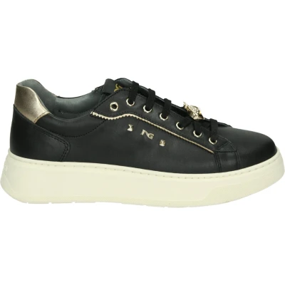 Afbeelding van Nero Giardini I514170D Lage sneakersDames sneakers Kleur: Zwart Maat: 41