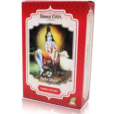 Afbeelding van Semi permanente kleurstof Henna Radhe Shyam 2603104900 Mahonie (100 g)