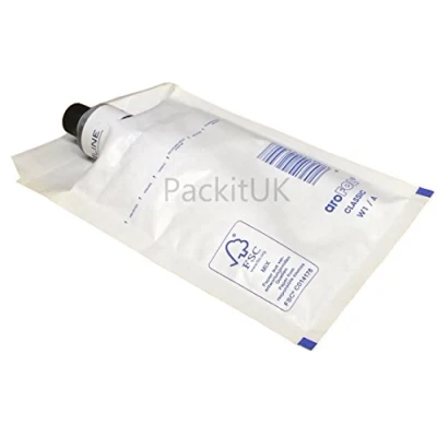 Afbeelding van PackitUK 1702 200 120 x 175 mm Arofol maat A AR01 gewatteerde bubbel gevoerde mailers envelop wit (Pack van 200)