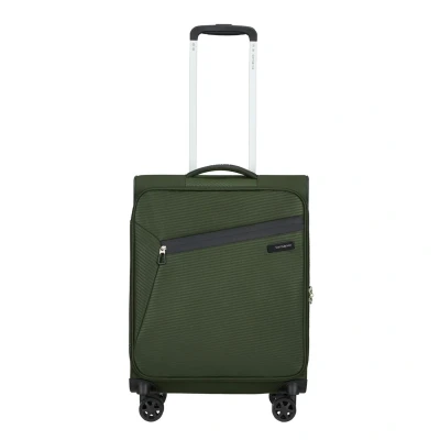 Afbeelding van Samsonite Litebeam Spinner Handbagage Gielen Lederwaren Donker Groen