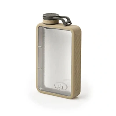 Afbeelding van Gsi Boulder Flask 6 OZ Sand Drinkfles