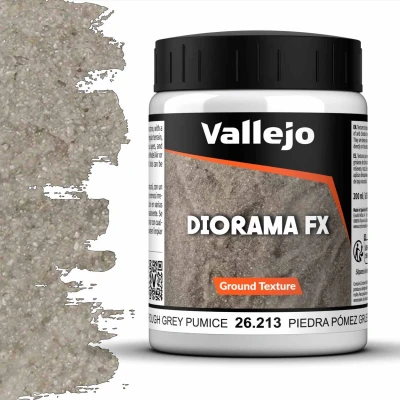 Afbeelding van Vallejo Model Kleur 200 ml Stone Textures Ruw grijs Pumice