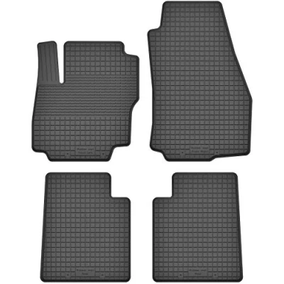 Afbeelding van KO RUBBERMAT rubberen matten vloermatten 1,5 cm rand geschikt voor Ford Mondeo IV mk4 (bouwjaar 2008 2015) ideaal aangepast 4 delig een set