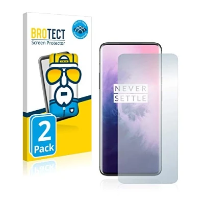 Afbeelding van BROTECT Full Cover Screen Protector voor OnePlus 7 Pro (2 Stuks) Schermbeschermer, 3D Curved