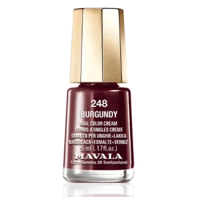 Afbeelding van Mavala Nagellak 248 Burgundy 5 ml