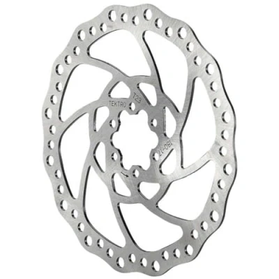 Afbeelding van Tektro Tr203 17 remschijf rotor ø203mm 2.3mm 6 punt zilver
