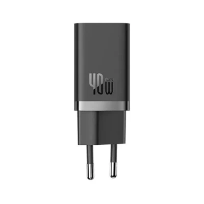Afbeelding van Baseus GaN5 Pro 40W Compacte Fast Charger Duo USB C Zwart