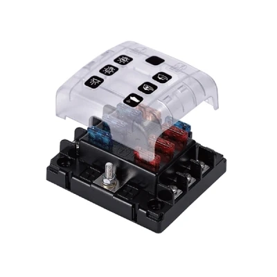Afbeelding van BEP Marine ATC 6 voudige Afgedekte Zekeringhouder Quick Connect