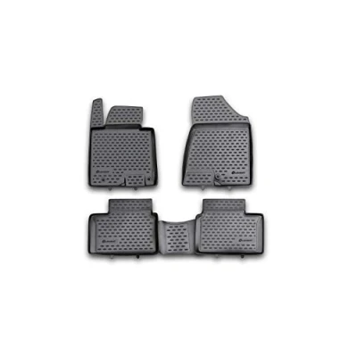 Afbeelding van Rubbermatten element Maatwerk vloermatten KIA Cee &#039;D (II) 2012 2018 4 stuks