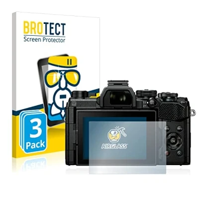Afbeelding van BROTECT Screenprotector voor Olympus OM System 5 Folie Beschermfolie Beschermglas transparant (3 Stuks)
