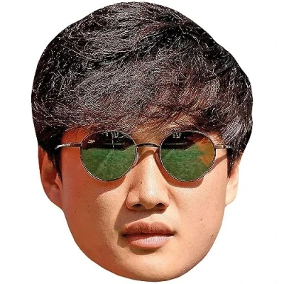 Afbeelding van Yuki Tsunoda (Glasses) Masker van beroemdheden