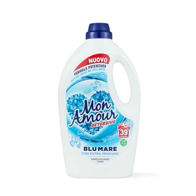 Afbeelding van Mon Amour wasmiddel wasmachine vloeistof Fresh Blue 1560 ml