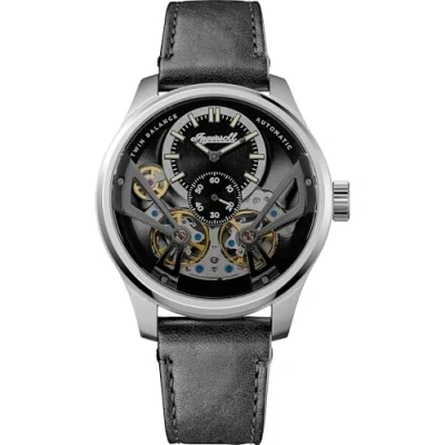 Afbeelding van Ingersoll Analog Automatik Horloge, Heren, Maat: One Size, Silber