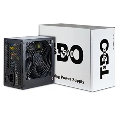Afbeelding van Inter Tech SL 500 TBO power supply unit W 20+4 pin ATX Zwart