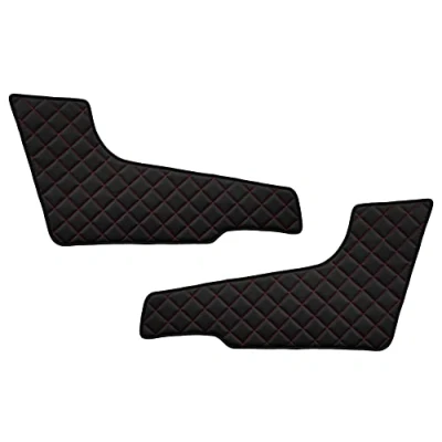 Afbeelding van F CORE Deurpanelen vrachtwagen compatibel voor VOLVO FH 4 01.13 12.19 5 01.20 ZWART/ROOD