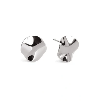 Afbeelding van Singularu Waves Oorbellen silvercoloured, Dames, Maat: One Size, Silver/coloured