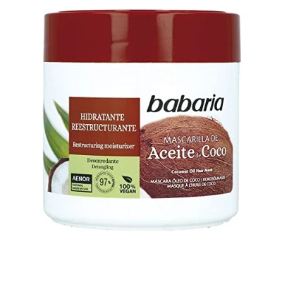 Afbeelding van Haarmasker Babaria Hydraterend Kokosolie 400 ml