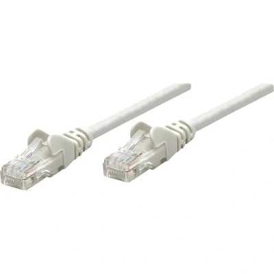 Afbeelding van Intellinet Netwerkpatchkabel, Cat6, 20m, Grijs, CCA, U/UTP, PVC, RJ45, vergulde contacten, Snagless, Booted, Polybag
