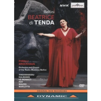 Afbeelding van Dimitra Theodossiou, Milhály Kálmándi, Alejandro Roy, Josè Maria Lo Monaco Bellini: Beatrice Di Tenda (DVD)