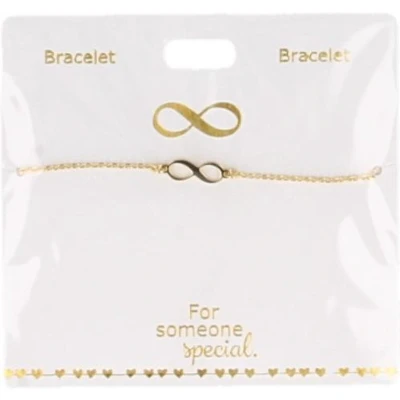 Afbeelding van Armband Infinity, gold plated