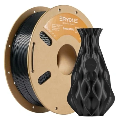 Afbeelding van Eryone PETG zwart 1Kg 1,75mm Filament