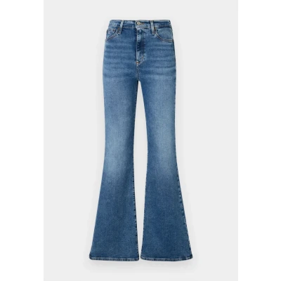 Afbeelding van Tommy Jeans Sylvia HIGH Flared Jeans, Dames, Maat: 24x32, Denim medium