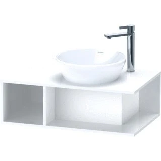Afbeelding van Duravit D neo wastafelonderbouwkast hangend wit glans (800 x 260 480