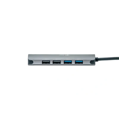Afbeelding van I tec Metal 8 in 1 Usb C Dual HDMI Dock 100W PD