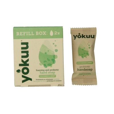 Afbeelding van Yokuu handzeep cucumber &amp; mint refil