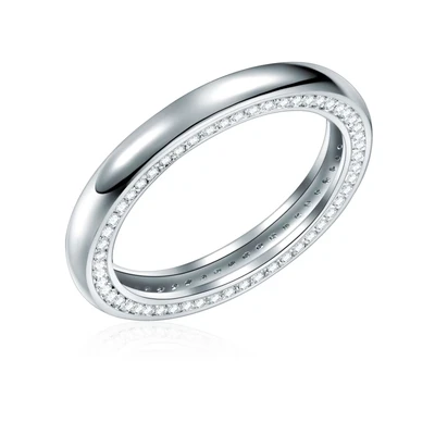 Afbeelding van Rafaela Donata Ring zilver / transparant