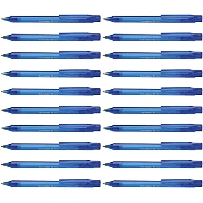 Afbeelding van Schneider Balpen Fave, medium penpunt, blauw 50 stuks