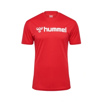 Afbeelding van Hummel Tshirt print, Maat: XXL, True red