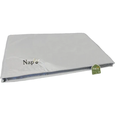 Afbeelding van Nap&#039;zzz draadkooikussen waterproof grijs 120x74x5 cm Gebr. de Boon