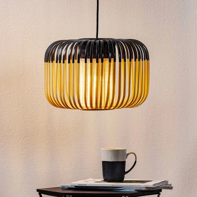 Afbeelding van Forestier Bamboo Light HanglampØ35 Small Zwart