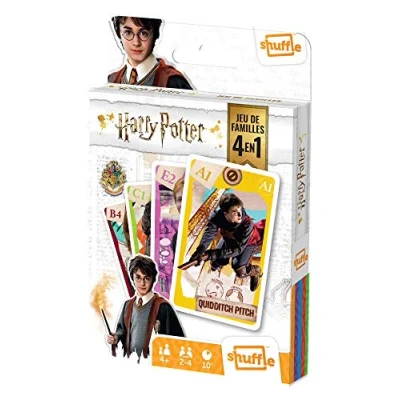 Afbeelding van SHUFFLE® HARRY POTTER JEU DE FAMILLE 4 EN 1