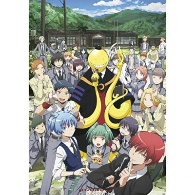 Afbeelding van ASSASSINATION CLASSROOM Poster 91X61 Groupe