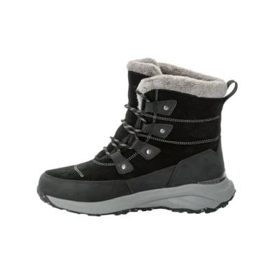 Afbeelding van Jack Wolfskin Dromoventure Texapore Snowboots anthrazit, Dames, Maat: 42, Anthrazit Leer